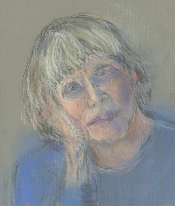 Self portrait pastel